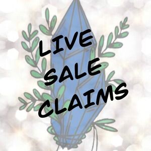 @fbirdsell Live Sale Claims